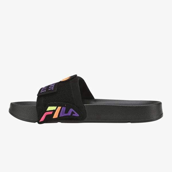 Fila Drifter Patch Women's Sandals - Black,NZ 530-95813